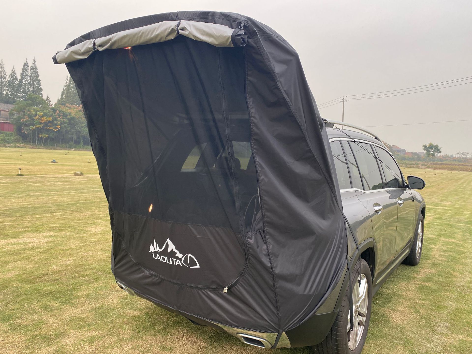 Cheap Goat Tents Tent for Car Trunk Sunshade Rainproof Rear Tent Simple Motorhome For Self driving Tour Barbecue Camping Hiking Tent   
